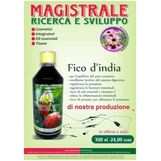 Estratto liquido di Fico d'India Nopal Opunzia ml. 500