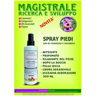 Spray Piedi con oli essenziali e calendula da ml. 100