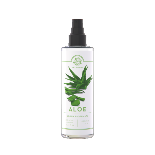 ALC600 - Acqua profumata Spray per il corpo all'Aloe da 300 ml.