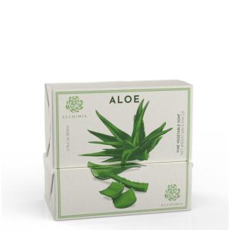 Sapone solido vegetale singolo all aloe 200 gr.